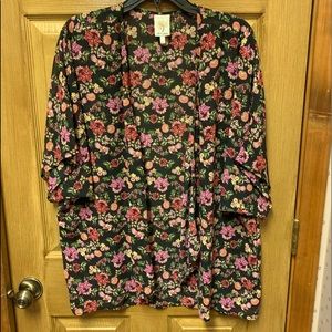 Light Weight Floral Cover Up